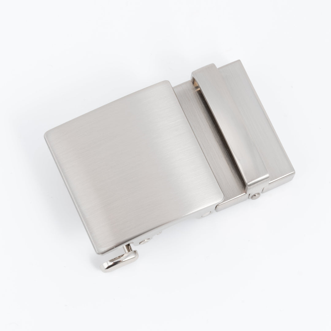 2ND AMEN Gun Belt - Teeth Lever Buckle - Chrome Finish